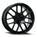 20x8.5 Katana KR04 Gloss Black 5x120 ET40 CB73.1 Wheel