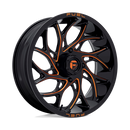 20X7 Fuel UTV D780 Runner UTV G-BLK-MILL-OR 4X137 ET13 wheel/rim