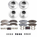 Z36 Truck & Tow Premium Carbon-Fiber Ceramic Brake Pad and Fully Coated Rotor Ki