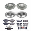 PowerStop Z23 Daily Driver Carbon-Fiber Ceramic Brake Pad and Drilled & Slotted