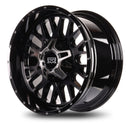 20x10 Mudder Trucker MT937 Black DDT 6x135 6x139.7 6x5.5 ET-18 Wheel-4