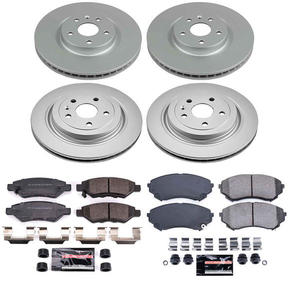 Z23 Daily Driver Premium Carbon-Fiber Ceramic Brake Pad and Fully Coated Rotor K