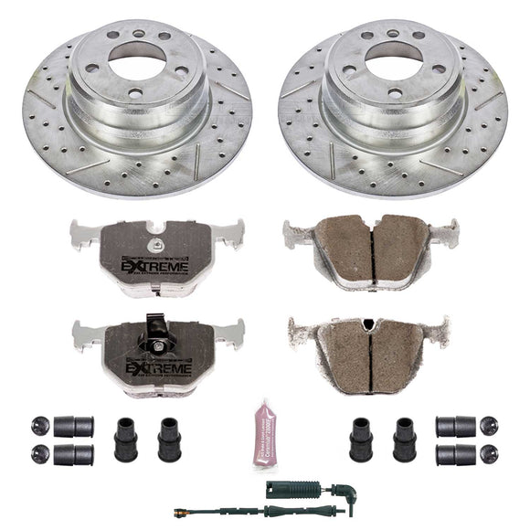 PowerStop Z26 Street Performance Ceramic Brake Pad and Drilled & Slotted Rotor K