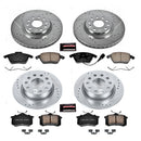 PowerStop Z23 Daily Driver Carbon-Fiber Ceramic Brake Pad and Drilled & Slotted