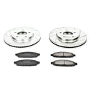 PowerStop Z23 Daily Driver Carbon-Fiber Ceramic Brake Pad and Drilled & Slotted
