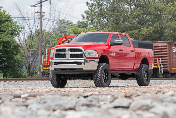 Rough Country 5" Lift Kit FR Spacer Radius Arm Drop For Ram 2500 4WD 14-18