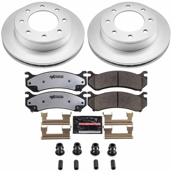 Z36 Truck & Tow Premium Carbon-Fiber Ceramic Brake Pad and Fully Coated Rotor Ki