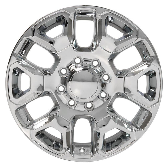 20" Replica Wheel DG66 Fits Dodge RAM 2500-3500 20x8 Chrome Wheel