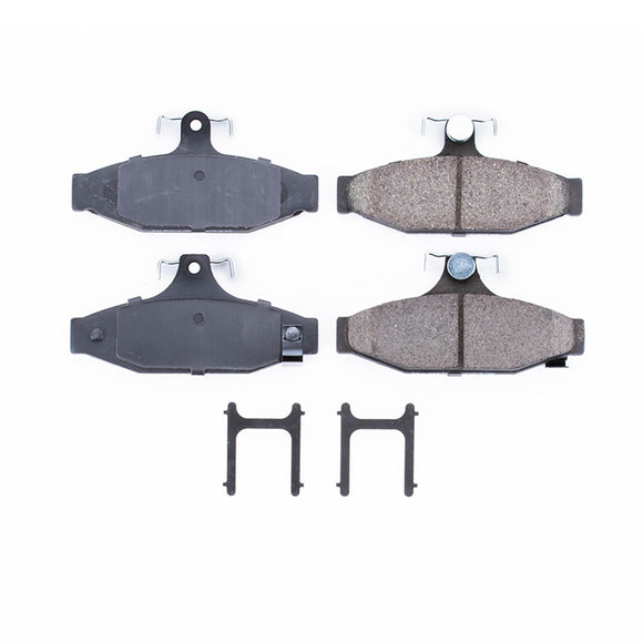 PowerStop Z17 Evolution Ceramic Brake Pads With Hardware