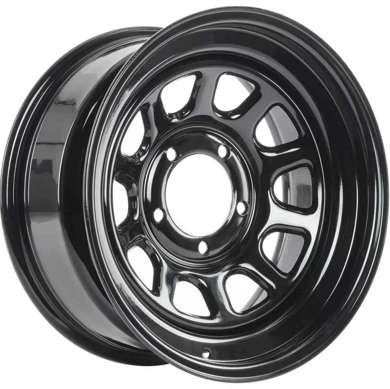 16x7 Vision 84H D Window Gloss Black 5x127 5x5 ET0 Wheel Rim