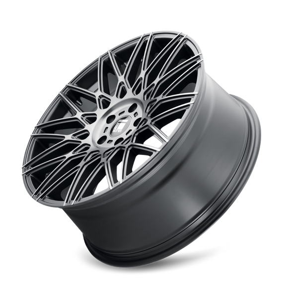 TOUREN TR78 3278 BRUSHED BLACK W/DARK TINT 18X8 5-100 40MM 56.1MM