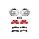 PowerStop Z23 Daily Driver Carbon-Fiber Ceramic Pads Drilled & Slotted Rotor & C