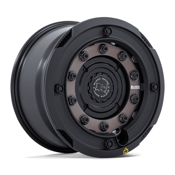 17X8.5 Black Rhino BR027 Arx Matte Bronze Matte Black Ring 0x0 ET32 CB0 Wheel
