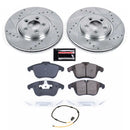 PowerStop Z23 Daily Driver Carbon-Fiber Ceramic Brake Pad and Drilled & Slotted