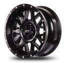 18x9 Mudder Trucker MT859 Mutiny Satin Black 5x127 5x5 ET-12 Wheel Rim-5