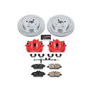 PowerStop Z23 Daily Driver Carbon-Fiber Ceramic Pads Drilled & Slotted Rotor & C