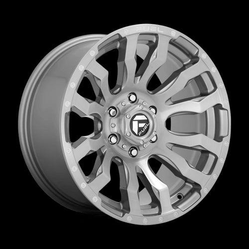 20X8.25 Fuel 1PC D693 Blitz Platinum 8X165.1 8X6.5 ET-265 Wheel Rim - 0