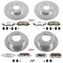 PowerStop Z26 Street Performance Ceramic Brake Pad and Drilled & Slotted Rotor K