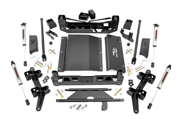 Rough Country 4" Lift Kit V2 For Chevy GMC C1500 K1500 Truck SUV 4WD 88-99