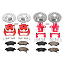 PowerStop Z23 Daily Driver Carbon-Fiber Ceramic Pads Drilled & Slotted Rotor & C