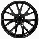 20" fits Dodge - Hellcat Style Replica Wheel - Black 20x9
