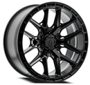 20x10 Arena Wheel Battle Satin Black Wheel 5x127 ET-18 CB71.5