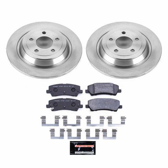 PowerStop Track Day High-Performance Brake Pad and Rotor Kit