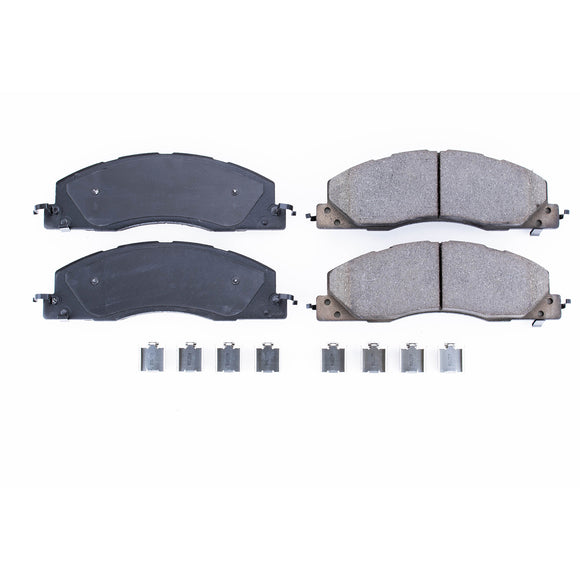 PowerStop Z17 Evolution Ceramic Brake Pads With Hardware