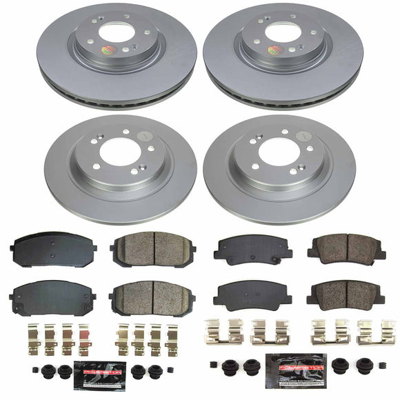 Z23 Daily Driver Premium Carbon-Fiber Ceramic Brake Pad and Fully Coated Rotor K