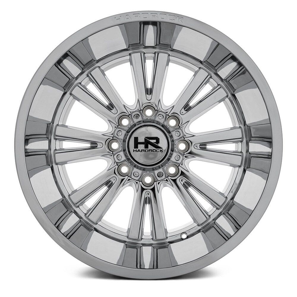 20x12 Hardrock Spine XPosed Chrome 6x135 ET-44 wheel/rim - 0