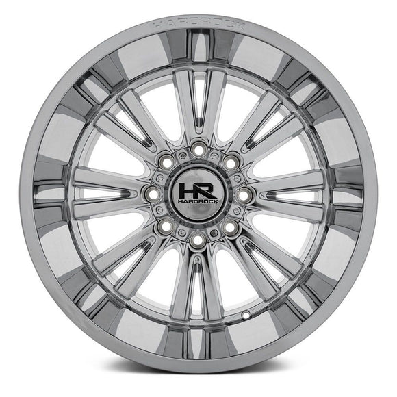 20x12 Hardrock Spine XPosed Chrome 6x135 ET-44 wheel/rim