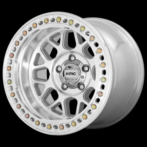 17X8.5 KMC KM235 Grenade CRAWL Beadlock Machined 5X127 ET0 wheel/rim