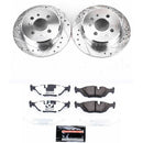 PowerStop Z26 Street Performance Ceramic Brake Pad and Drilled & Slotted Rotor K