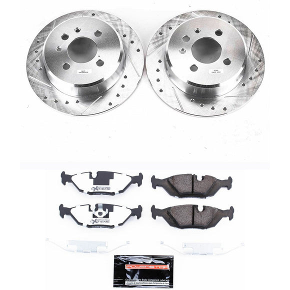 PowerStop Z26 Street Performance Ceramic Brake Pad and Drilled & Slotted Rotor K