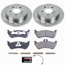 PowerStop OE Stock Replacement Low-Dust Ceramic Brake Pad and Rotor Kit