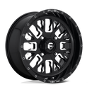18X7 Fuel UTV D611 Stroke Gloss Black Milled 4X156 ET13 wheel/rim