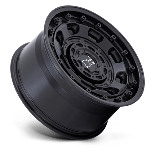 17X8 Black Rhino BR007 Atlas Matte Black 4X108 ET38 CB63.36 Wheel Rim