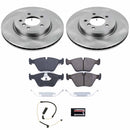 PowerStop OE Stock Replacement Low-Dust Ceramic Brake Pad and Rotor Kit