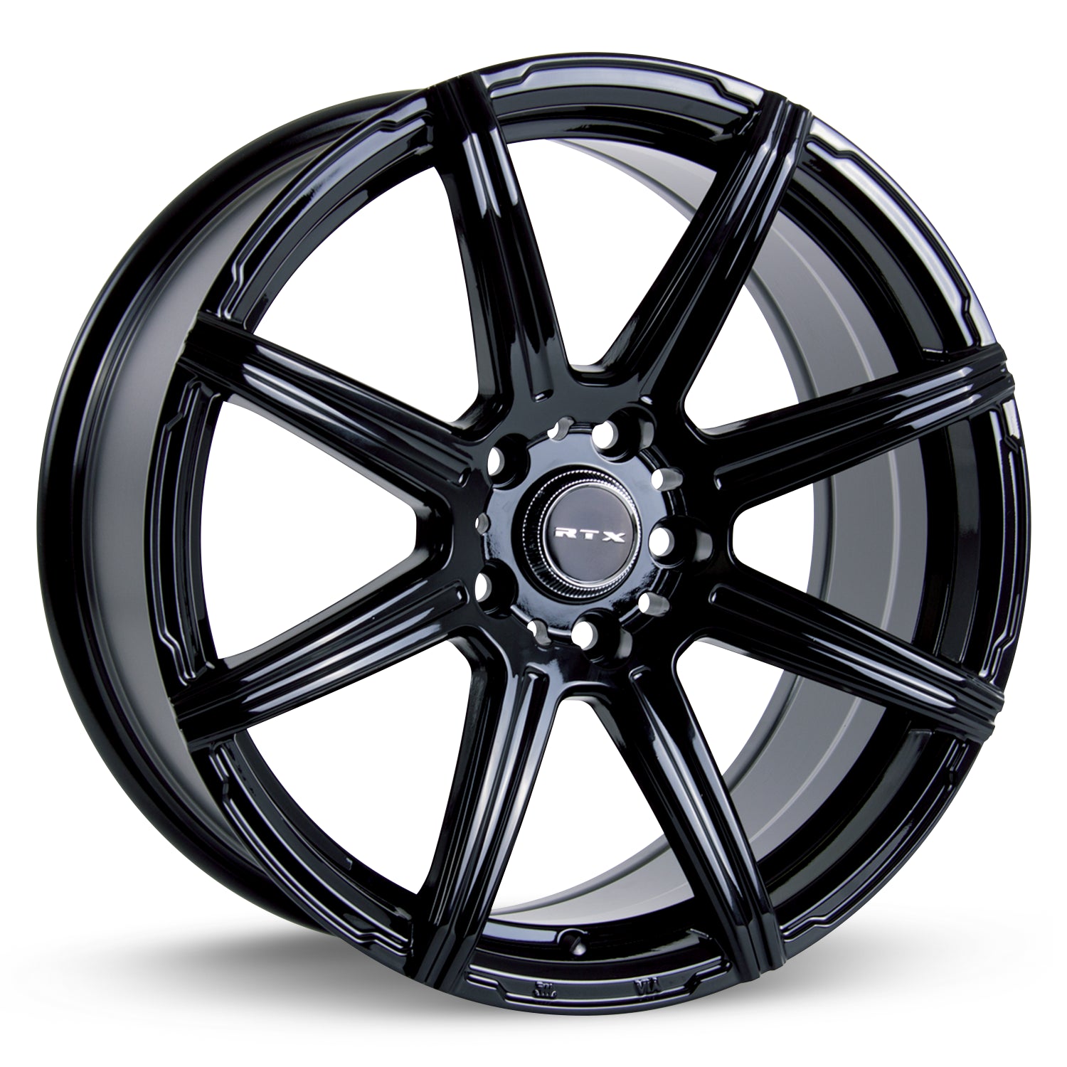 15x6.5 RTX Compass Gloss Black 5x112 ET38 wheel/rim