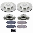 PowerStop OE Stock Replacement Low-Dust Ceramic Brake Pad, Rotor and Caliper Kit