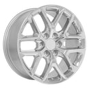 20" Replica CV62 fits Chevrolet Silverado 20 in. x 9 in. Chrome