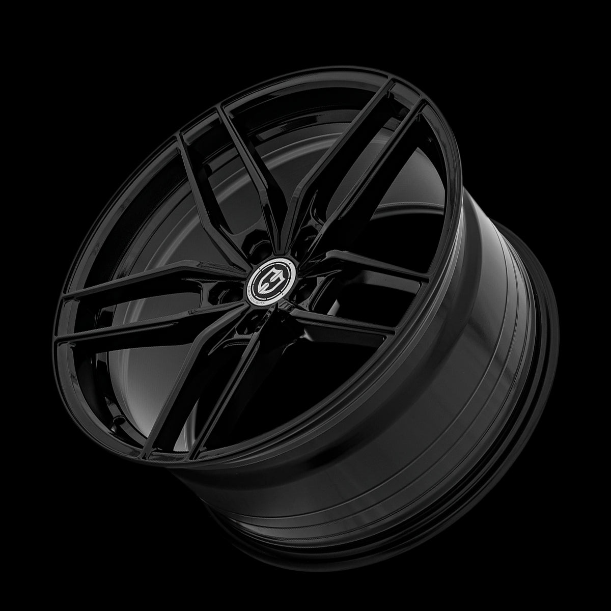 20x10 Curva CFF25 Gloss Black 5x114.3 ET40 wheel/rim