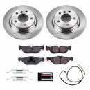 PowerStop OE Stock Replacement Low-Dust Ceramic Brake Pad and Rotor Kit
