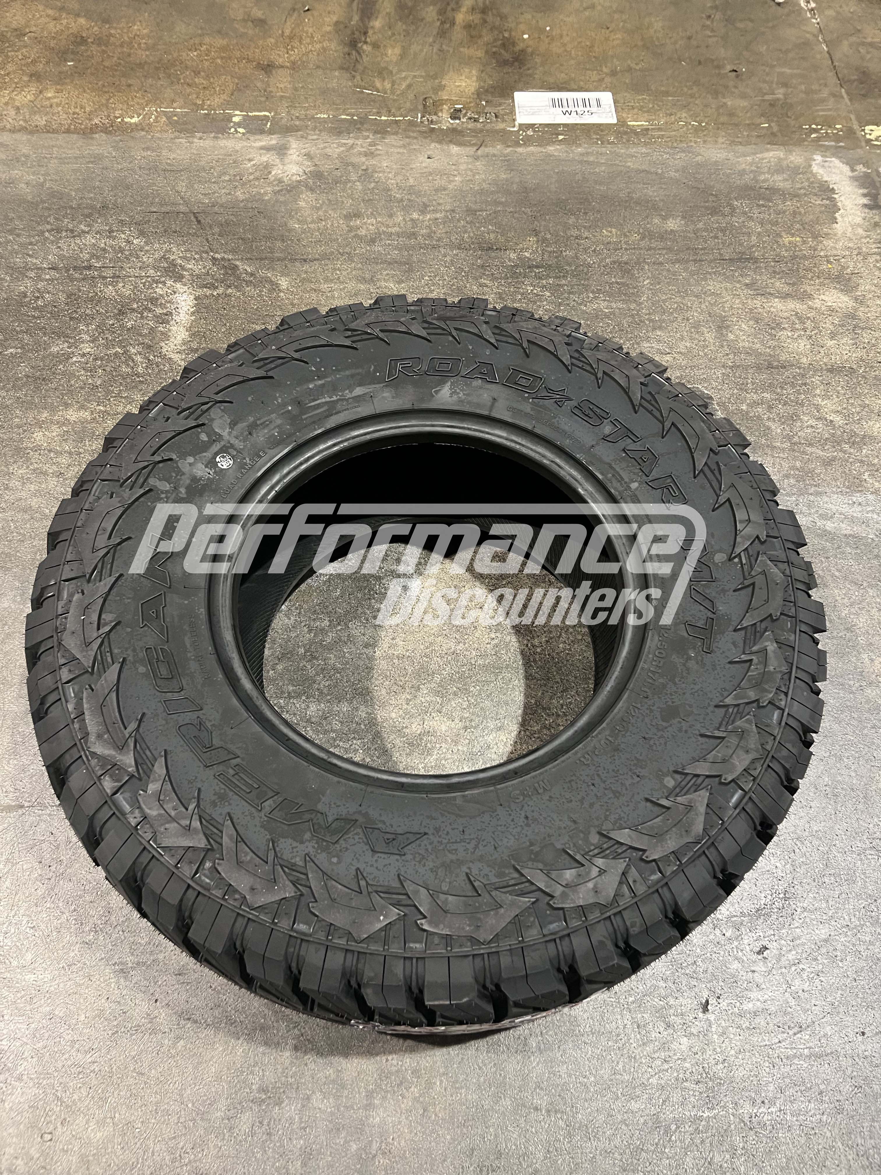 American Roadstar M/T Tire(s) 35X12.50R17 125Q LRE 35 12.50 17 3512.5017