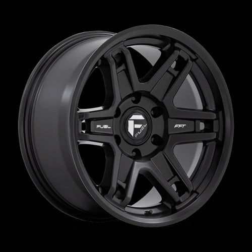 18X8.5 Fuel 1PC D836 Slayer Matte Black 6X139.7 6X5.5 ET-15 Wheel Rim - 0