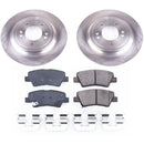 PowerStop OE Stock Replacement Low-Dust Ceramic Brake Pad and Rotor Kit