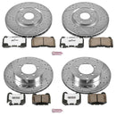 PowerStop Z26 Street Performance Ceramic Brake Pad and Drilled & Slotted Rotor K