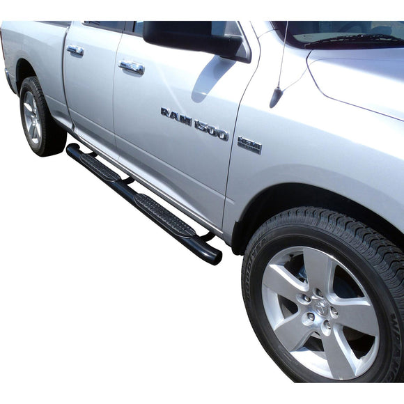 Westin PRO TRAXX 4 Oval Nerf Step Bars Powder Coated Black Steel 21-23565