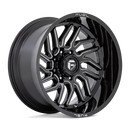 20x9 Fuel Off-Road D807 Hurricane Black 8x165.1 ET1 CB125.2 Wheel Rim