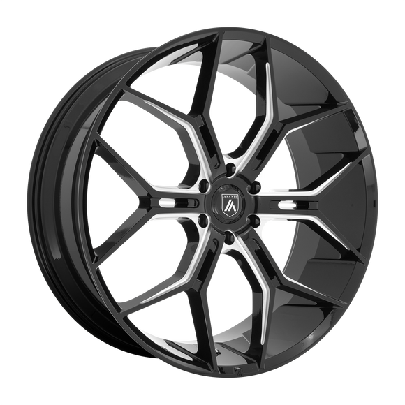 22X9.5 Asanti Black ABL-38 MONARCH TRUCK G-BLK MILL 6X139.7 ET20 wheel/rim